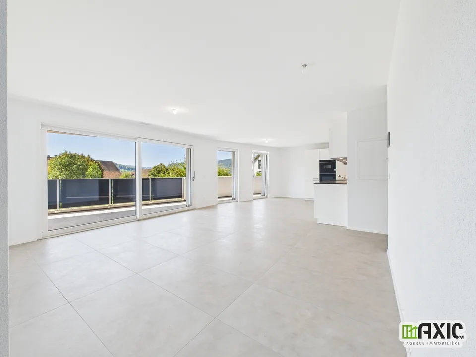 Rossemaison - Appartement neuf de 4.5 pièces Minergie-P avec balcon