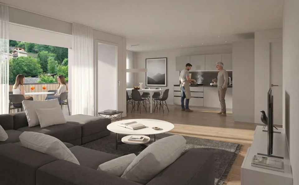"Inizio della costruzione" - Seconda casa nel progetto di costruzione Pazonja Malix