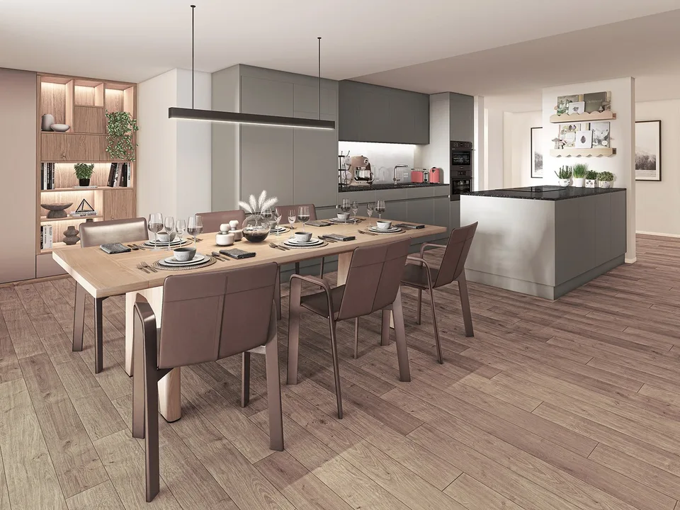 Im Umbau: 3.5-Zimmerwohnung mit wunderschöner Aussicht mit Sitzplatz und Garten