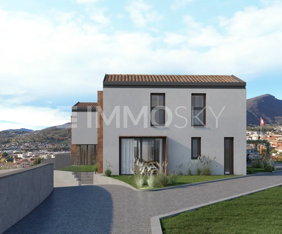 Eleganza e quiete nel cuore di Mendrisio di nuova costruzione