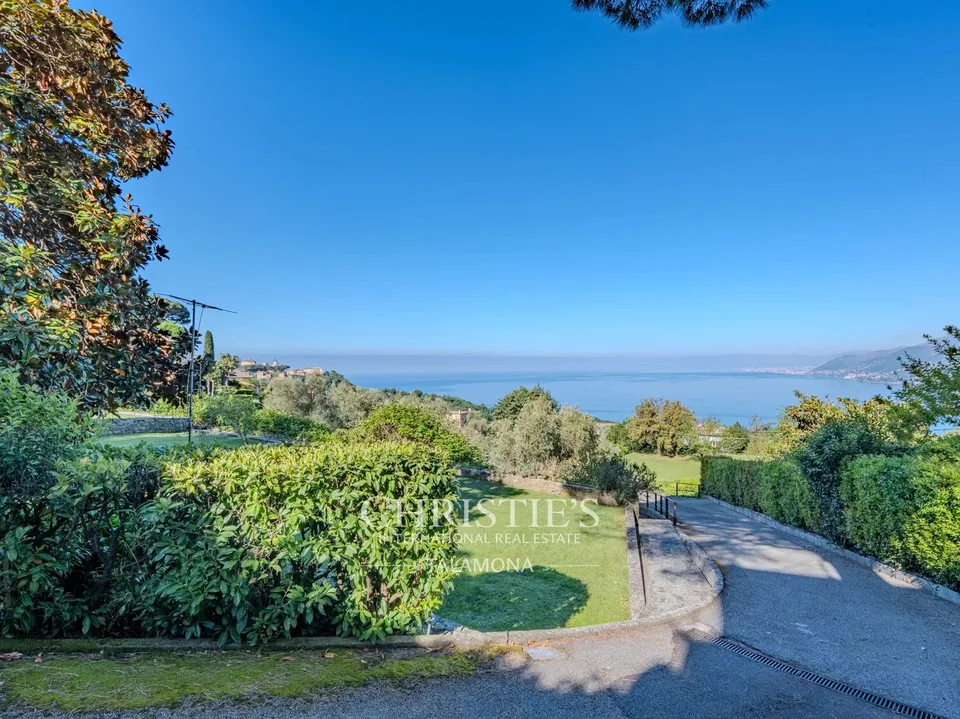Exklusive Residenz mit Blick auf Camogli und Meer