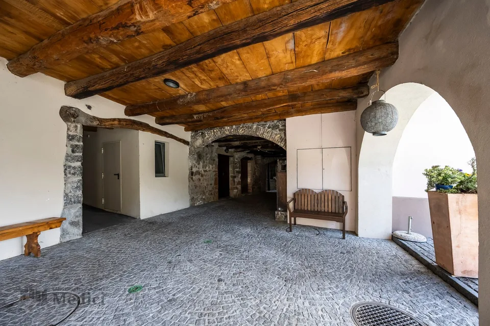 Maison tessinoise caractéristique dans le noyau