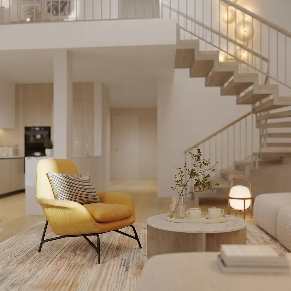 Neue Wohnung in St-Oyens
