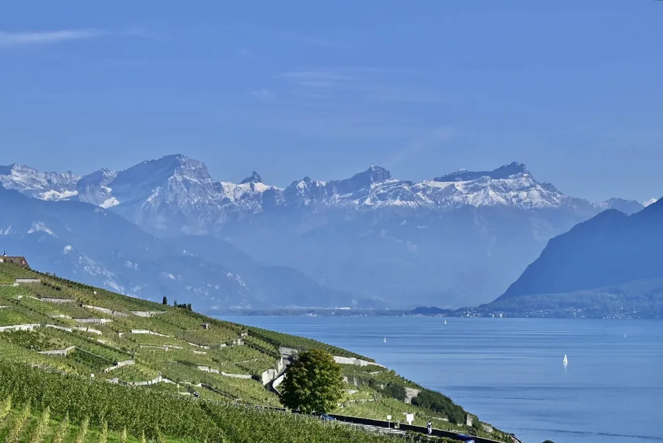 Appartamento moderno con vista spettacolare a Lavaux