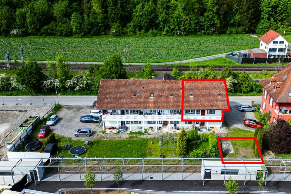 Charmante Maisonettewohnung mit Gartenanteil in Bürglen TG