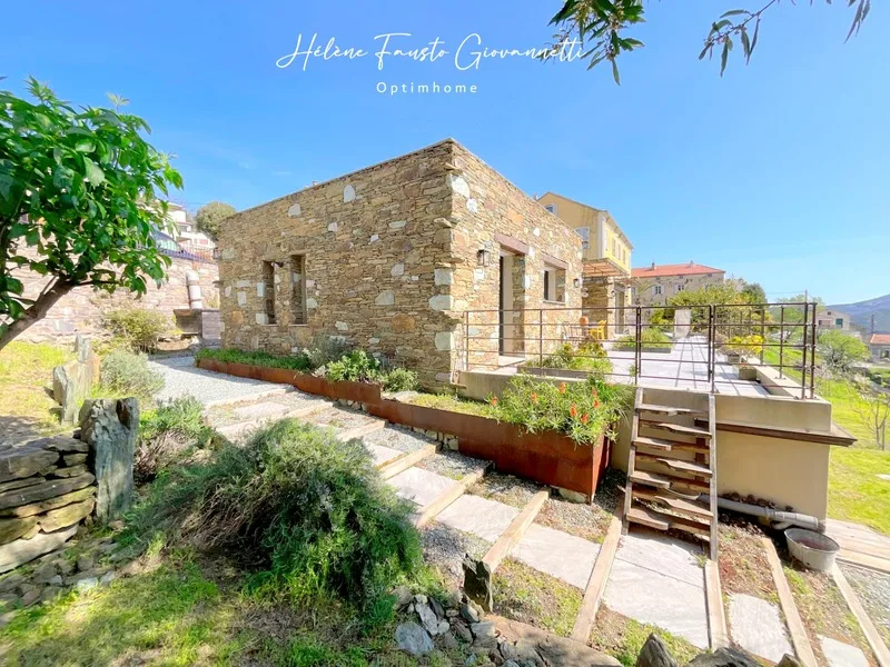 Villa in pietra di Nebbiu a Murato (20239)