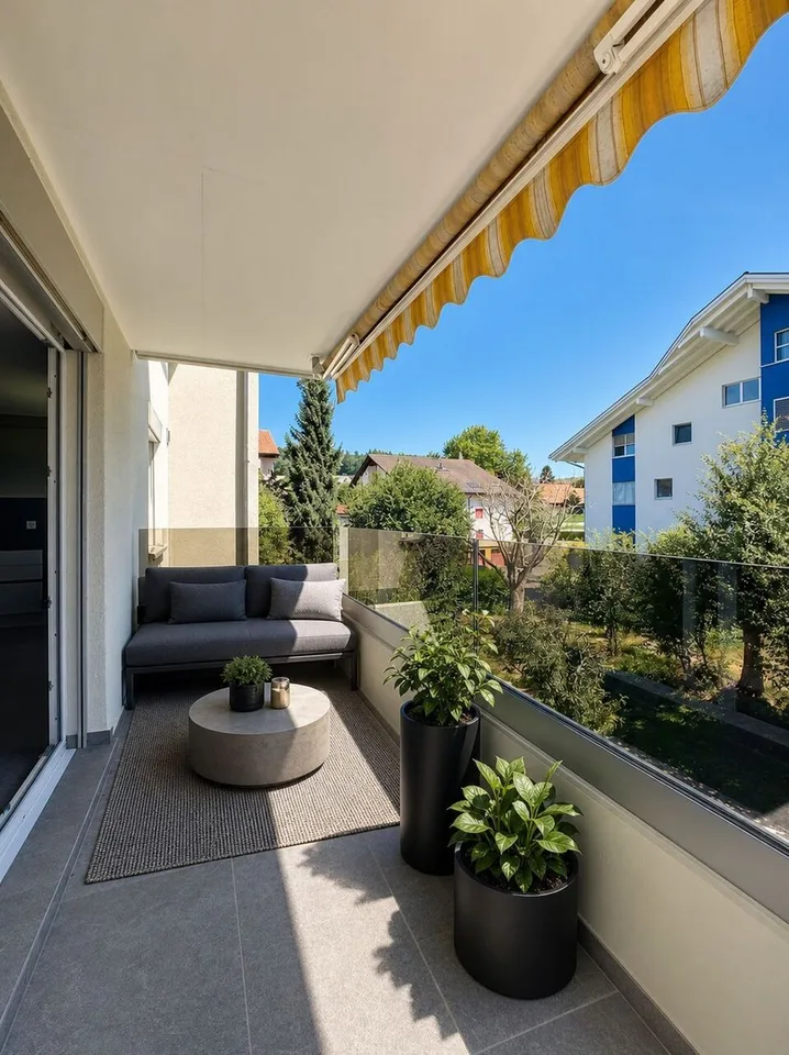 Très bel appartement rénové de 4.5 pces avec balcon