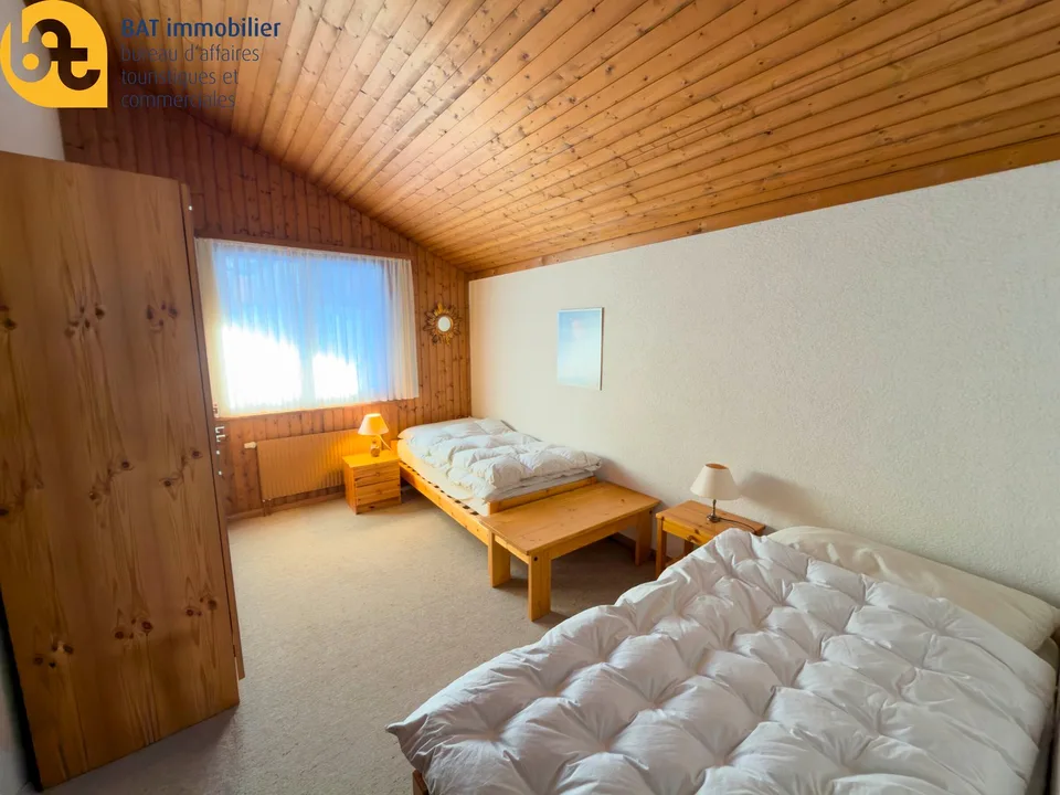 Nax - 4,5-Zimmer-Dachgeschoss in einer Zweitwohnsitz-Residenz - Arolles – Foto 6 von 13