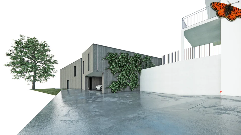 Neues Haus mit 3,5 Zimmern im Zentrum von Épendes