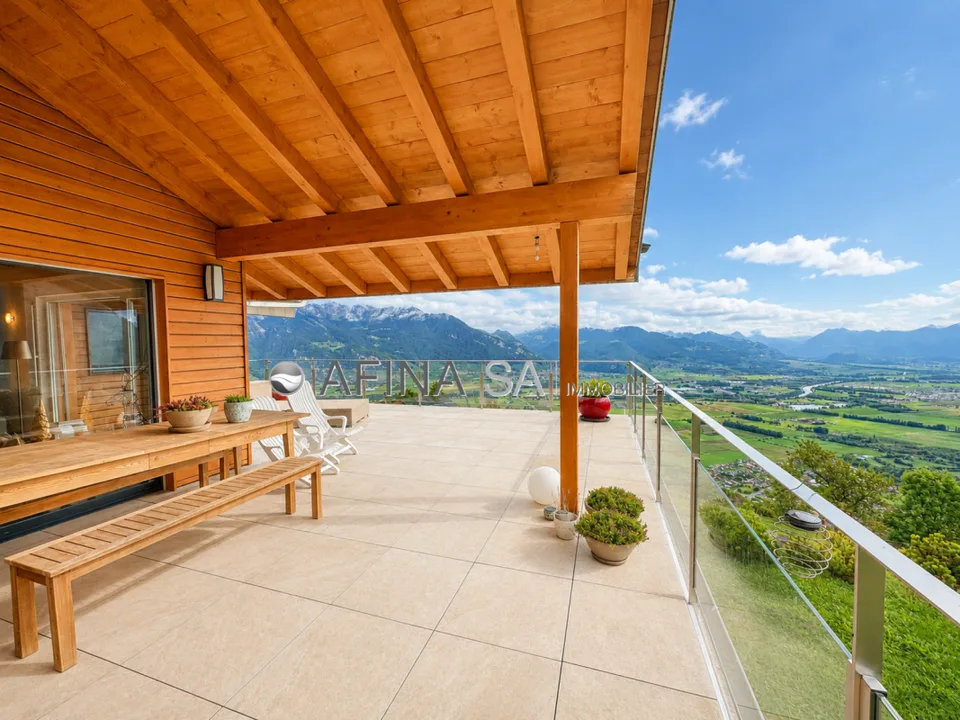 Un balcon sur la plaine