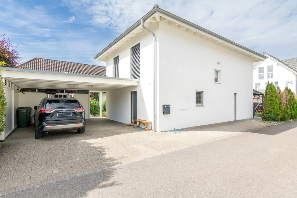 RESERVIERT - Modernes 5.5-Zimmer-Einfamilienhaus in ruhiger Lage in Niederlenz