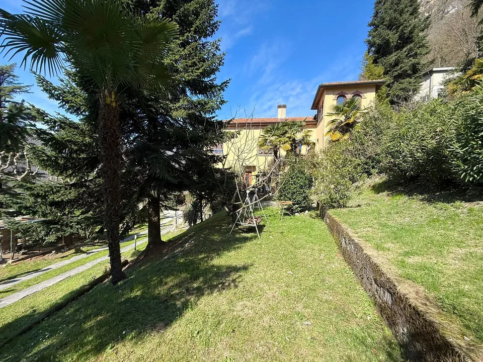 Grande maison immergée dans le vert avec parc constructible