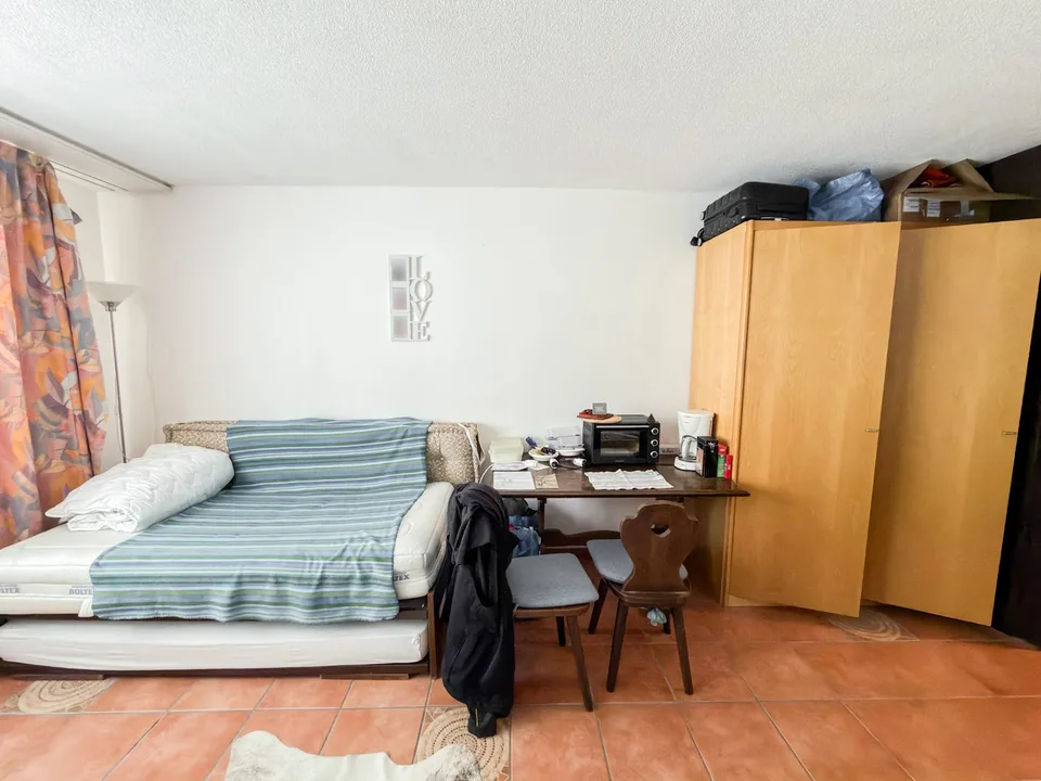 1-room apartment in Vulpera with mountain view, RESERVED