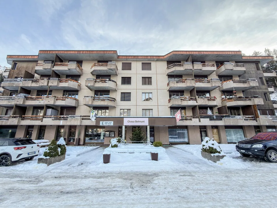 1-room apartment in Vulpera with mountain view, RESERVED