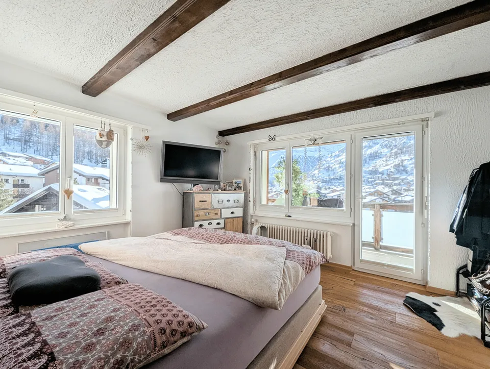 4.5 Zimmerwohnung mit unverbaubarem Matterhornblick