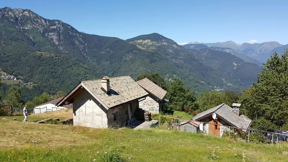Casa rustica con vista panoramica nelle Centovalli
