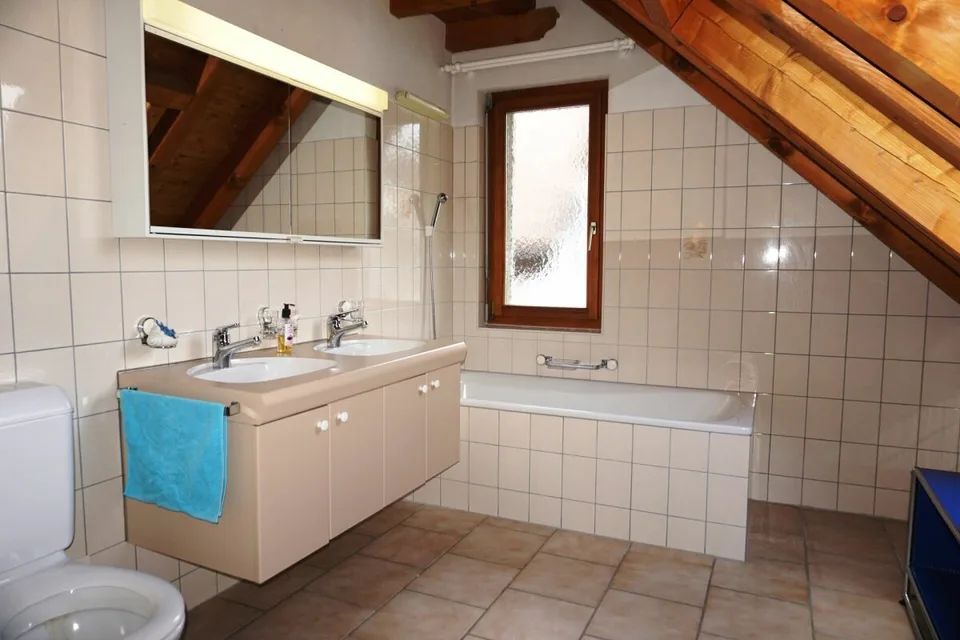 Cozy 3 1/2-room attic apartment