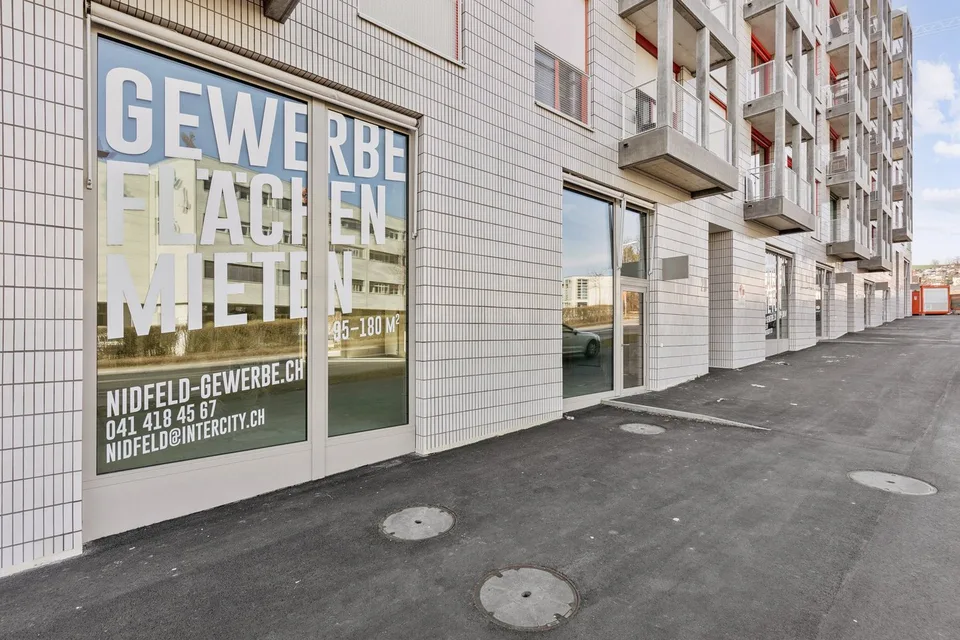 Gewerbefläche nahe Luzern mit ausgebauter Nasszelle & Teeküche