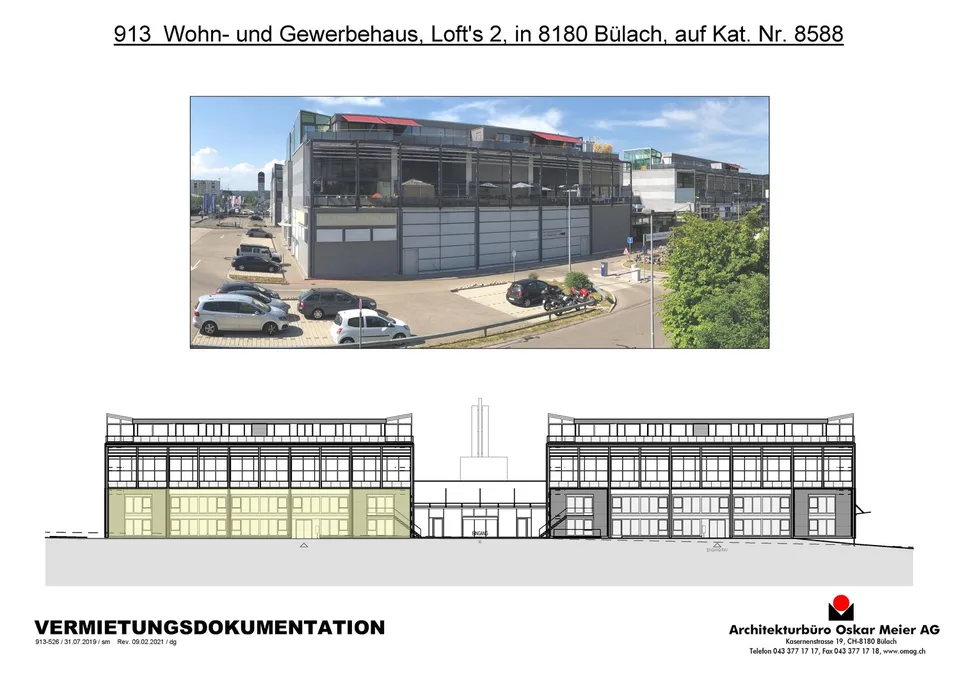 Neue moderne und helle Büroflächen von 140 - 345 m2