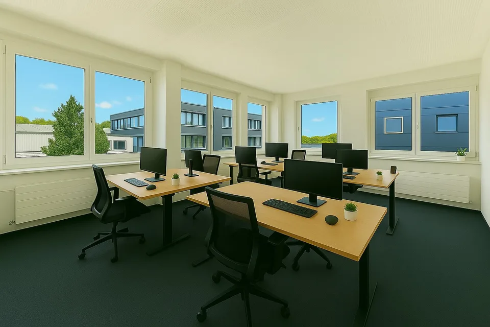Ausgebaute Einzelbüros zwischen 32 m²
