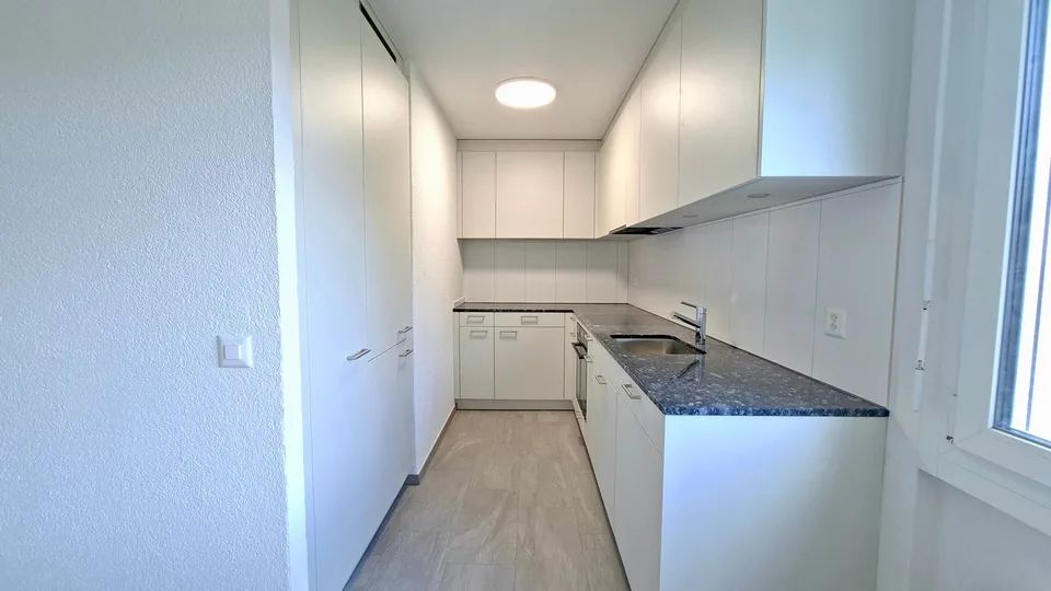 Einziehen und wohlfühlen - komplett renovierte 4.5-Zimmer-Gartenwohnung