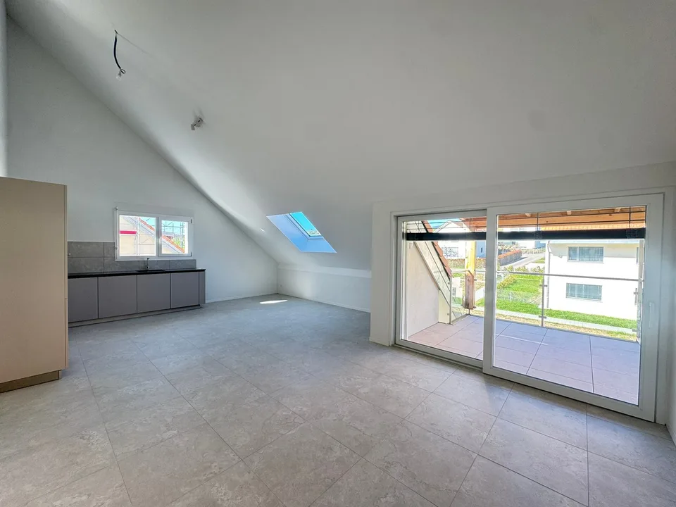 Deux magnifiques appartements neufs de 3 pièces en duplex avec balcon