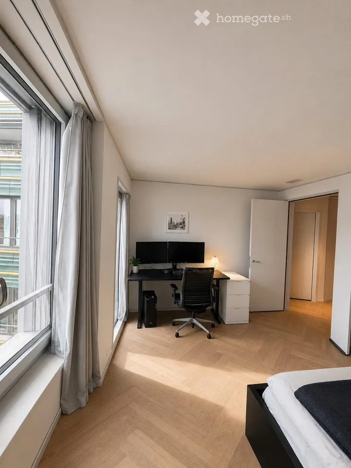 Helles 4.5-Zimmer-Neubau-Apartment mit Balkon in Zürich Albisrieden (Wohngemeinschaft)