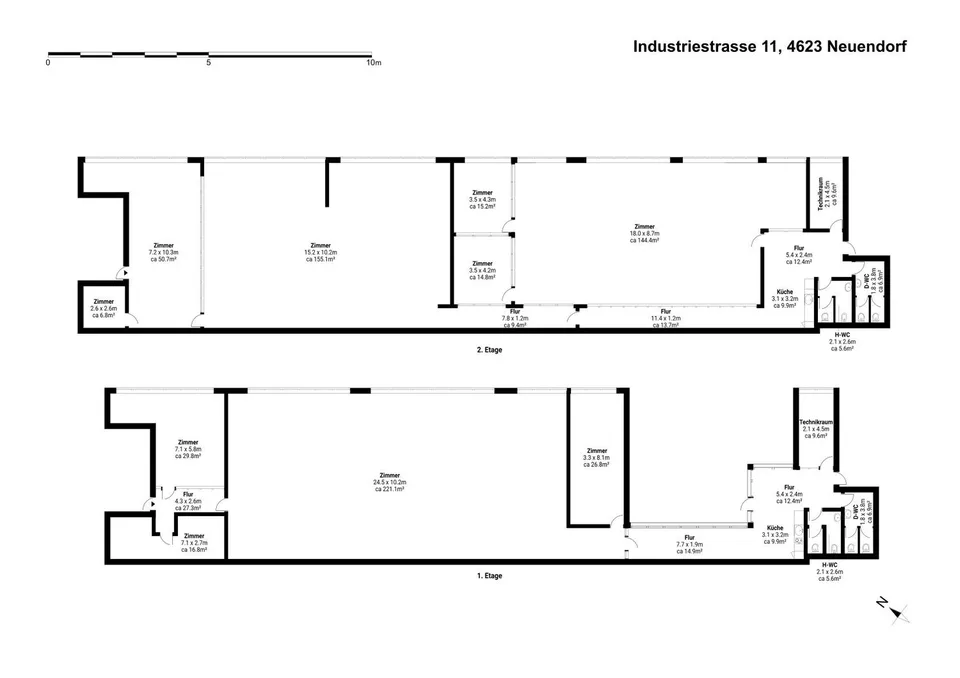Grosszügige Büroflächen an zentraler Lage – Foto 9 von 9
