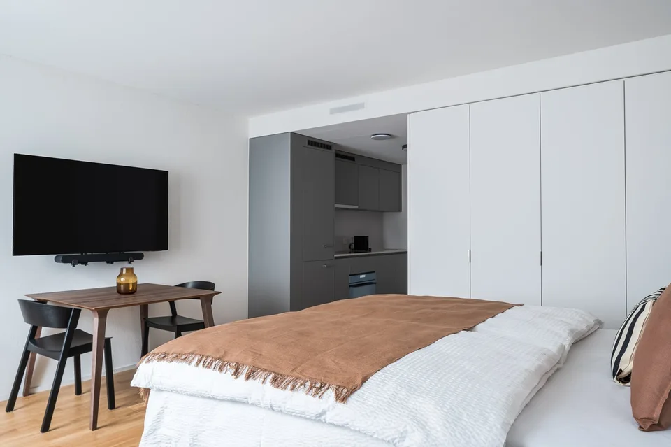 NEW WOW! 3min zum HB - möblierte 1.5-Zimmer-Wohnung 30m2 – ab 01.11.2025