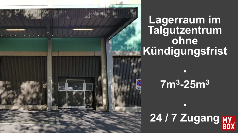 Lagerräume zw. 7m3 und 25m3 flexibel zu vermieten. Keine Kündigungsfrist.