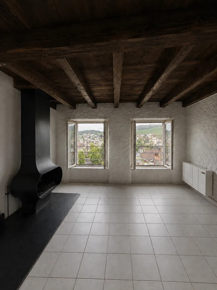 Magnifique 2.5 pièces en duplex au 3ème étage au coeur de la vieille ville