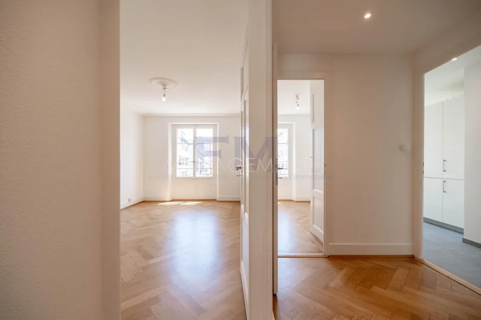 Nations/Servette, Rue de la Canonnière - 3,5 Zimmer im 4. Stock, ca. 60 m2