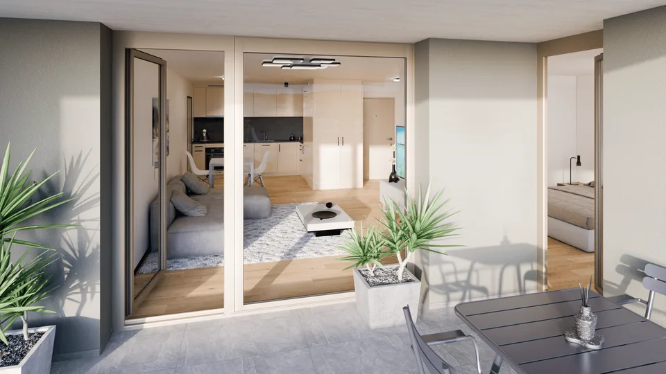 4.5-Zimmer-Neubauwohnungen - Cool durch den Sommer dank Free Cooling-System