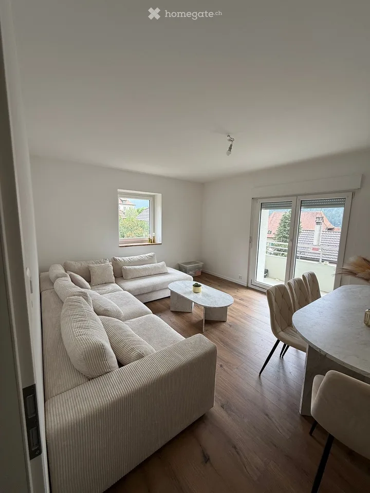 Appartement 3 pièces avec balcon à louer (libre de suite)