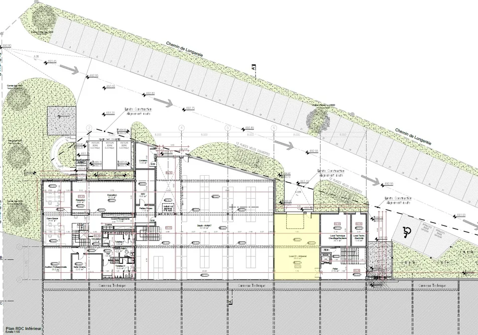 Neue Werkstätten und Büros zur Miete in ZI Budron, Mont-sur-Lausanne, modulare Flächen ab 381 m², Minergie-Gebäude – Foto 7 von 10