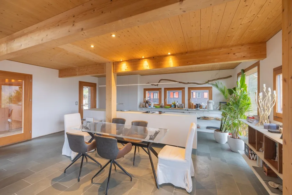 Magnifique Villa mit 3 Zimmern am Waldrand in Saint-Cergue