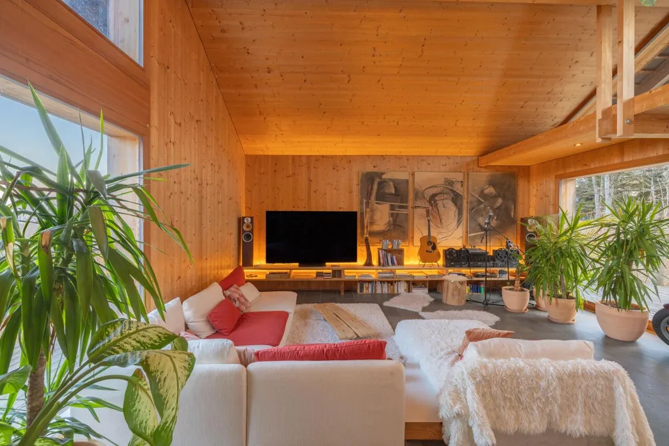 Magnifique Villa mit 3 Zimmern am Waldrand in Saint-Cergue