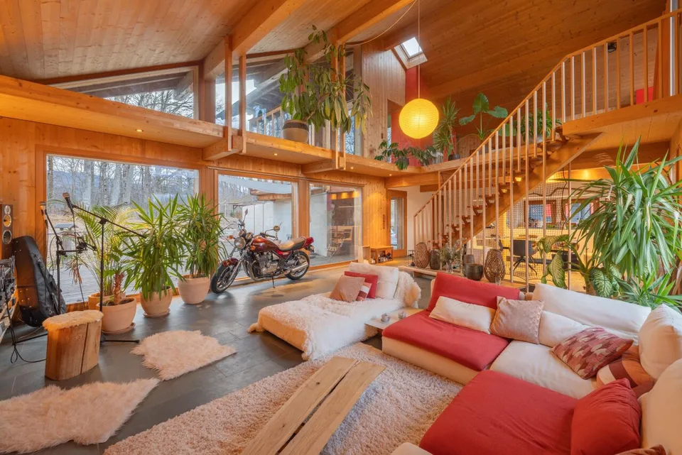 Magnifique Villa mit 3 Zimmern am Waldrand in Saint-Cergue