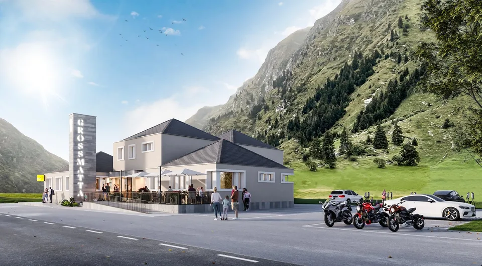 Kommerzielles Projekt GROSSMATTA - Einzigartige und strategische Lage A13