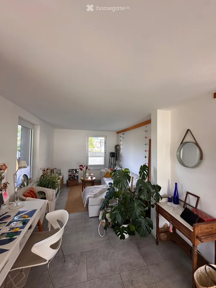 Incantevole appartamento di 2 locali con terrazza e giardino a Yverdon