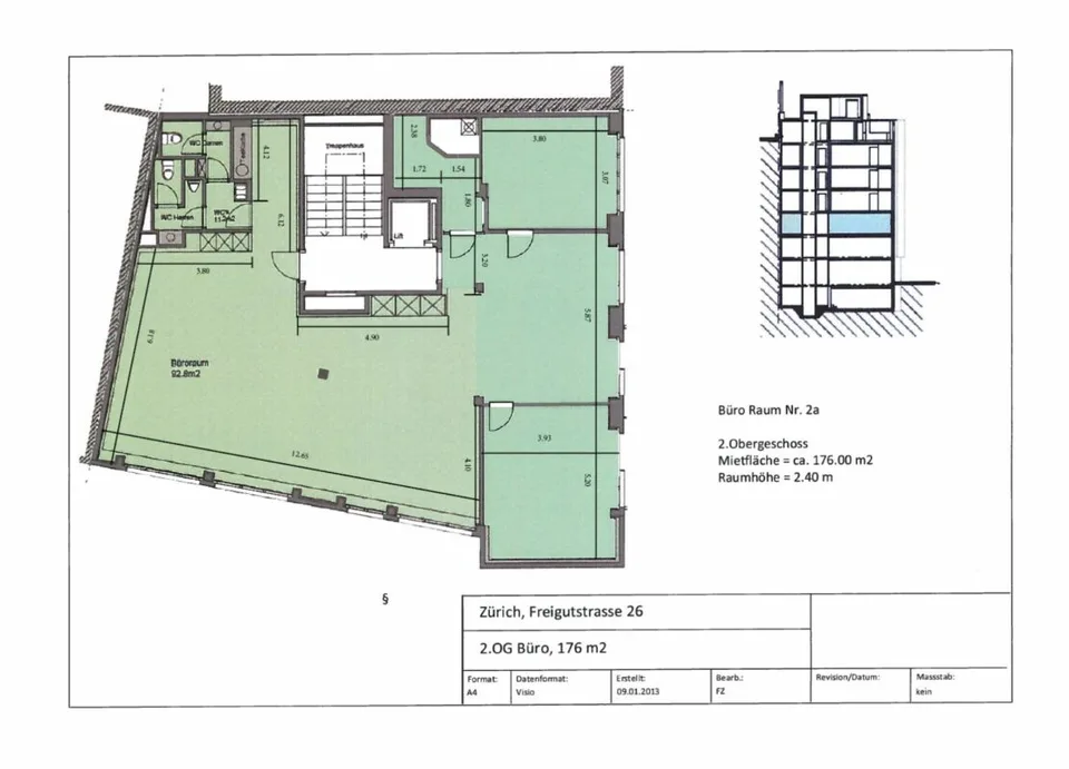 Spazio ufficio in una posizione molto centrale – foto 7 di 8