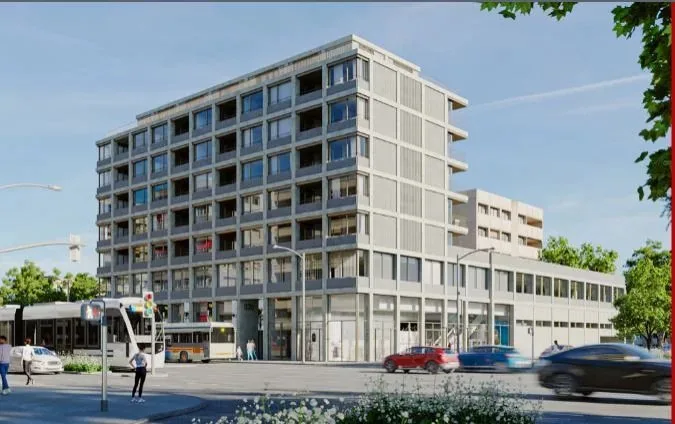Büros mit strategischem Zugang und Parkplatz renoviert
