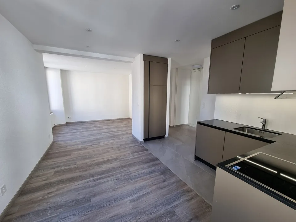 Bel appartement 2.5 pièces entièrement rénové au centre du village