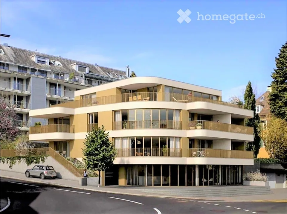 Exklusive 2,5 Zim. Neubau Wg. mit Seesicht im Herzen von Thalwil