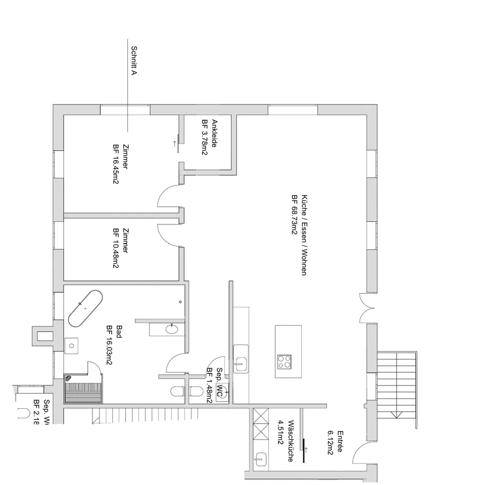 Premier loyer après rénovation complète à 3455 Grünen (Emmental)