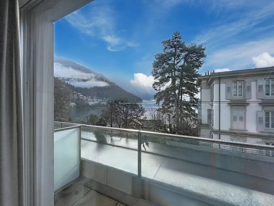 Incantevole appartamento di 2.5 locali con vista sul lago