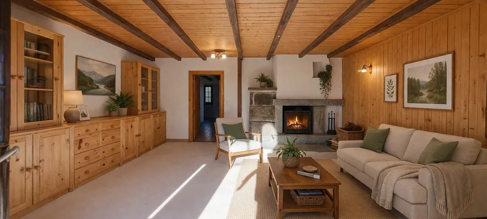 A VENDRE : Maison villageoise mitoyenne 6.5 pces en duplex