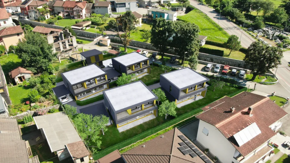 Vision Life & Wellness  - 4 ville moderne in costruzione e centro benessere nel Comune di Iragna