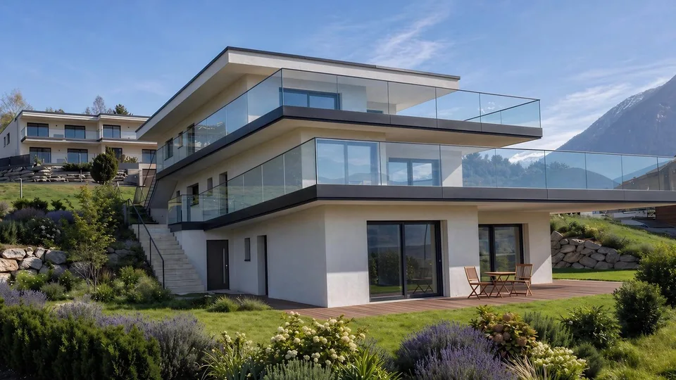 Appartements en terrasse neufs 4.5 pièces - Miège