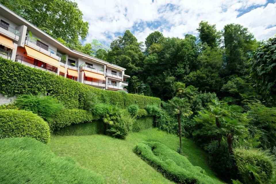 Elegante appartamento con vista panoramica sul Lago di Lugano a Castagnola